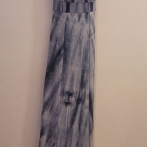Elegant Tie-Dye Maxi Skirt